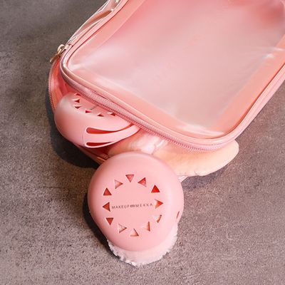 Silicone Puff Case Pink